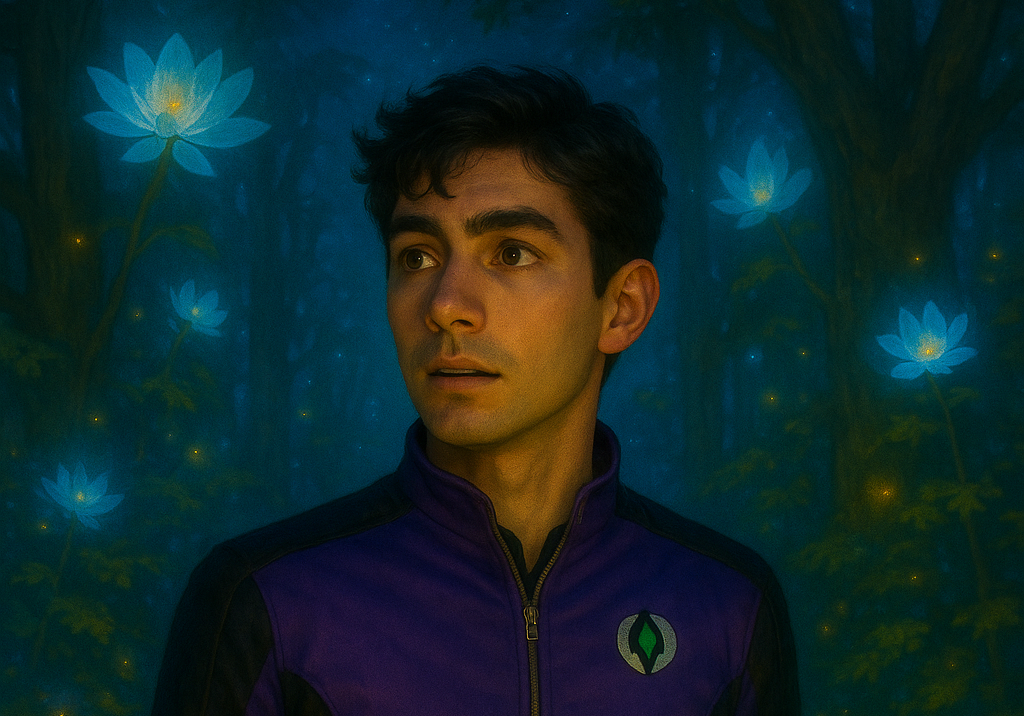 Eisah in the Academy forest